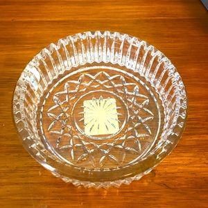 NIB Waterford lead crystal wine coaster.